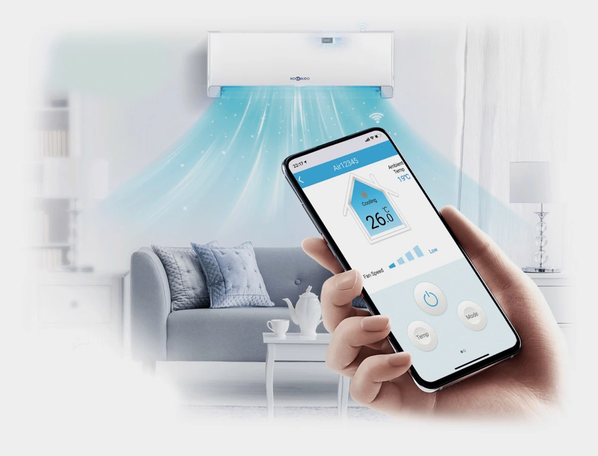 INTELLIGENS VEZÉRLÉS WIFI-VEL